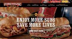 Desktop Screenshot of firehousesubs.com